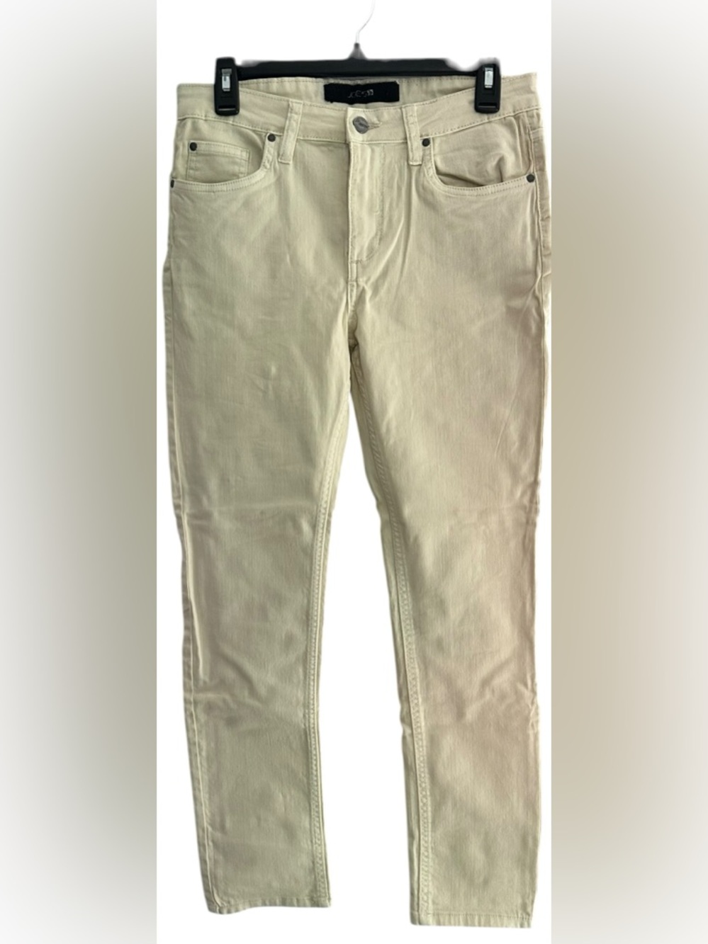 Joe's Jeans Skinny Cream Women's Jeans Size 18 (Junior ?) Waist 15”
